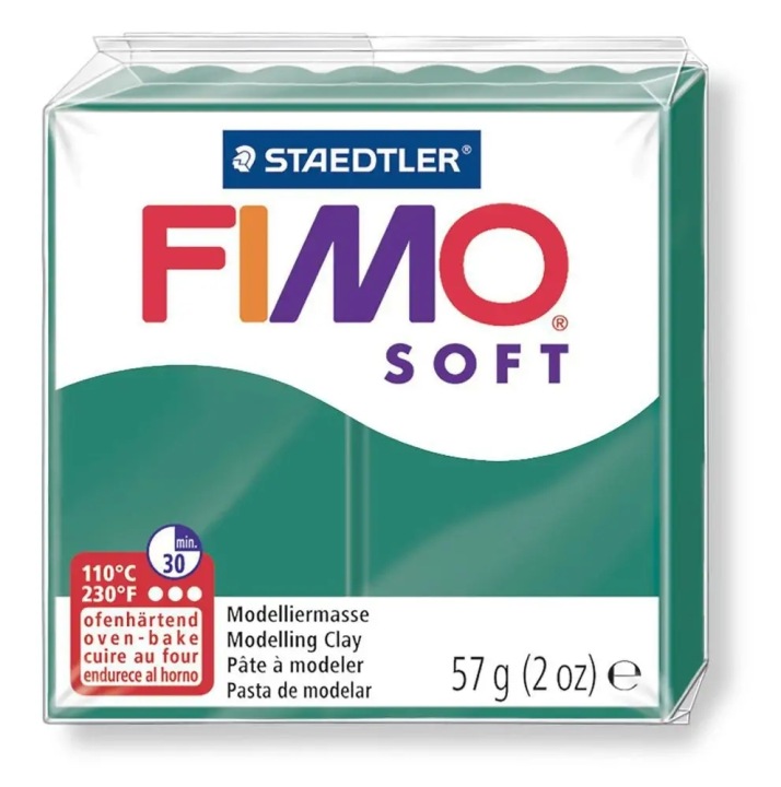 Маса запікальна FIMO 57 г смарагдовий — фото 2