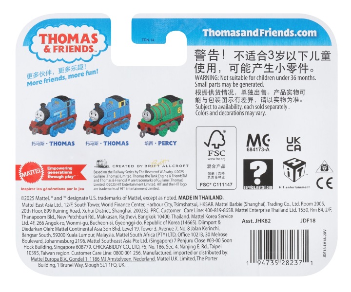 FISHER PRICE томас і друзі металевий локомотив томас 8 см — фото 7