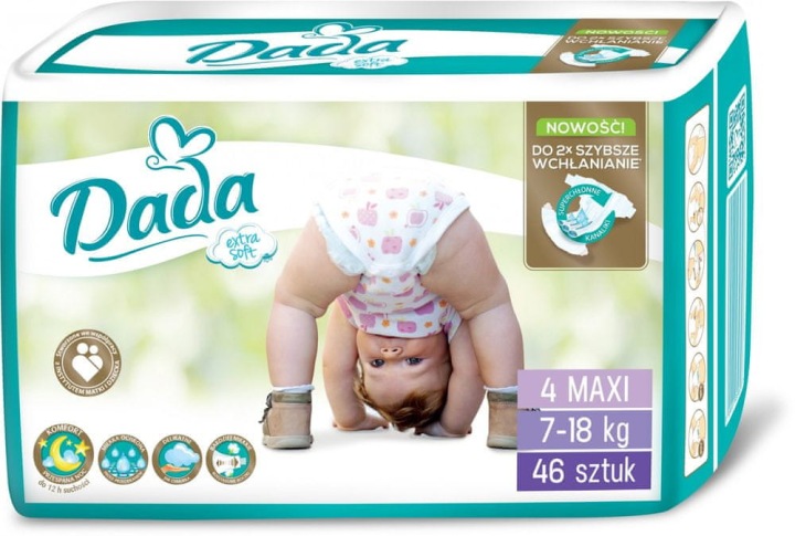 Підгузки Dada Extra Soft Розмір 4 48 шт.
