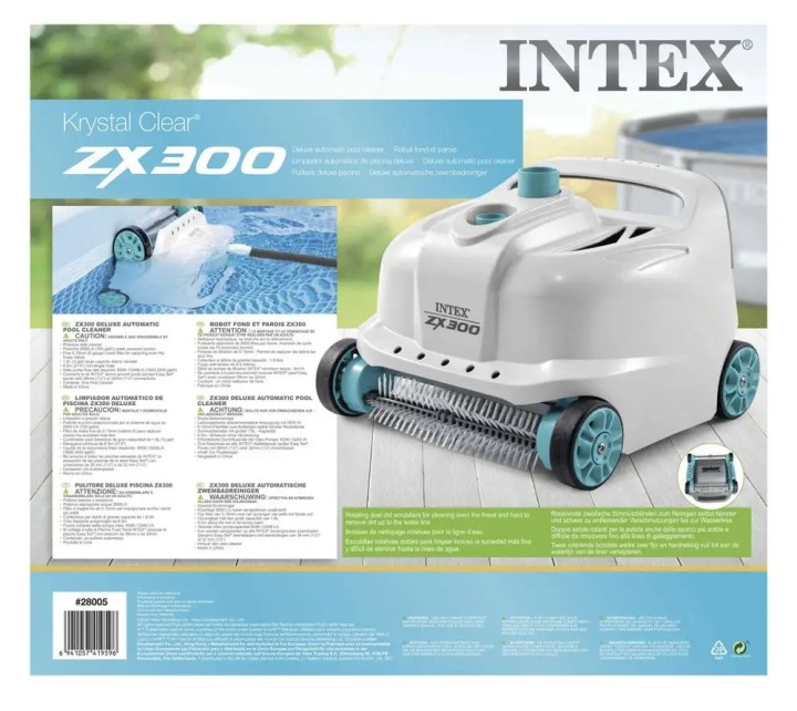 INTEX 28005 засіб для чищення басейну одинарний ZX300 частини (вживаний) — фото 3