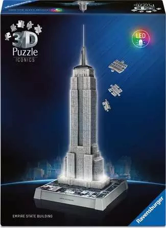 Ravensburger Iconics: Empire State Building (Серія нічна) — фото 4