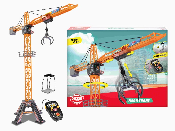 Кран Mega Crane Dickie Toys Упаковка Для Ознайомлення — фото 8