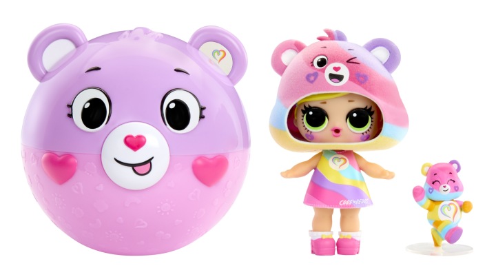 L.з.L. SURPRISE, LOVES CARE BEARS, куля сюрприз з лялечкою і ведмедиком — фото 2