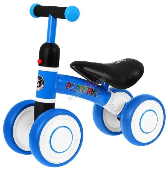 Перший Біговел PettyTrike для дітей Синя Каталка SporTrike — фото 7