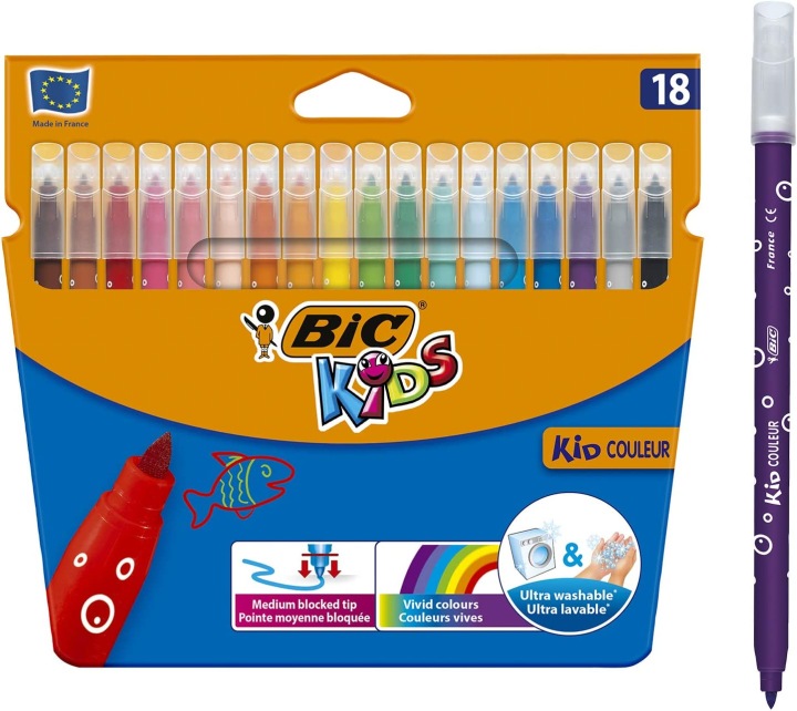 Уцінка - Фломастери Kids Couleur 18 кол. (виставковий) — фото 3