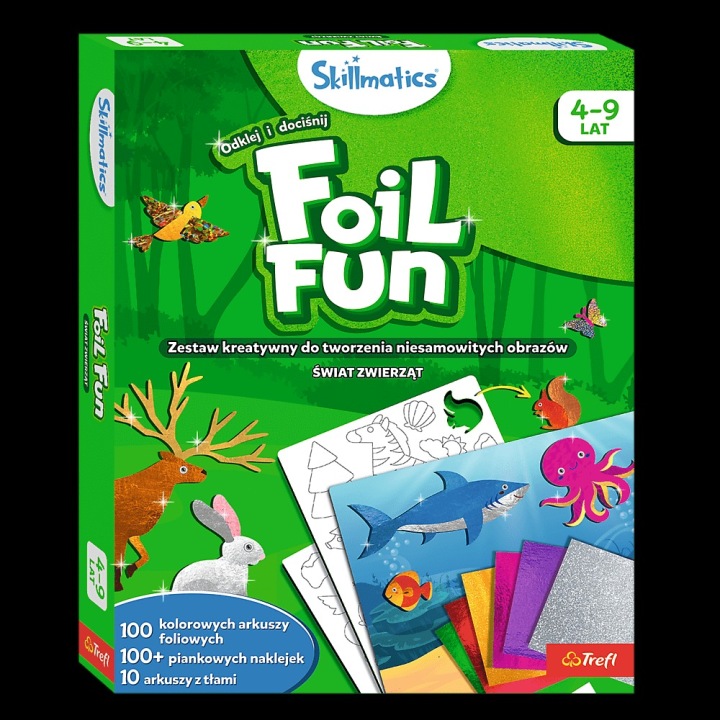 Skillmatics Foil FUN Набір Тварини Світу — фото 4
