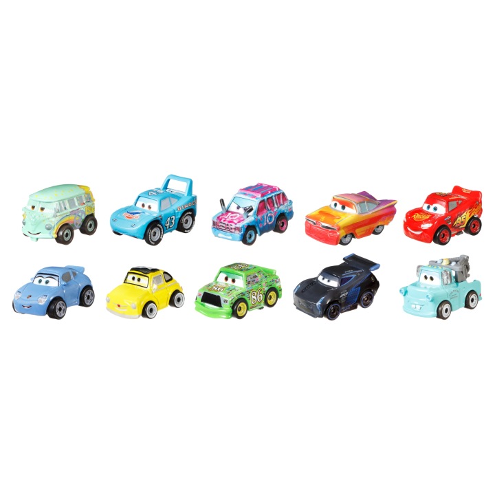 Набір 10 Міні Машинок машинки Disney Pixar Auta Cars Mikroautka GRW27 — фото 16