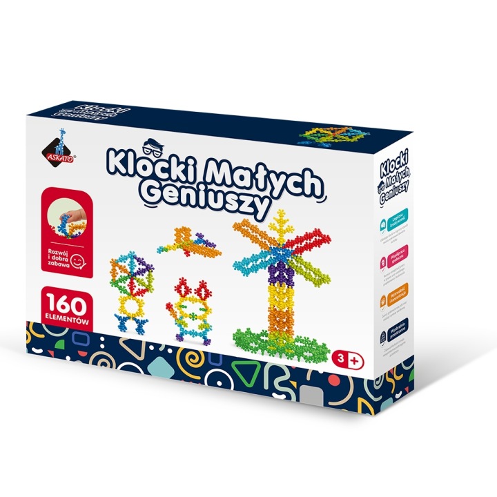 Уцінка - Klocki małych geniuszy квіточки кульки 160 ел. (новий з дефектом) — фото 6