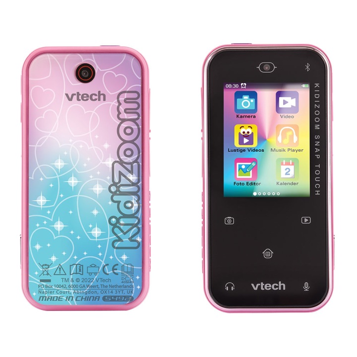 Фотоапарат для дітей VTECH SNAP TOUCH PINK 5 MPX рожевий — фото 3