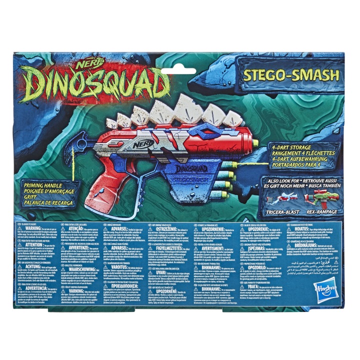 HASBRO NERF DINOSQUAD пускова установка STEGO-SMASH F0805 — фото 8