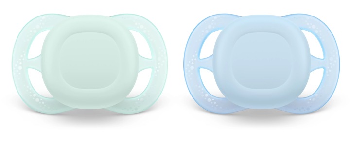 PHILIPS AVENT ультра START соска для новонародженого 0-2 міс. маленький легкий +чохол 2 шт. — фото 4