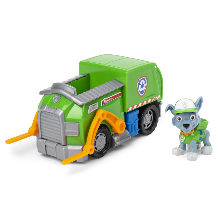 PSI PATROL RECYCLE TRUCK транспортний засіб сміттєвоз з фігуркою Rocky 6071213 — фото 6