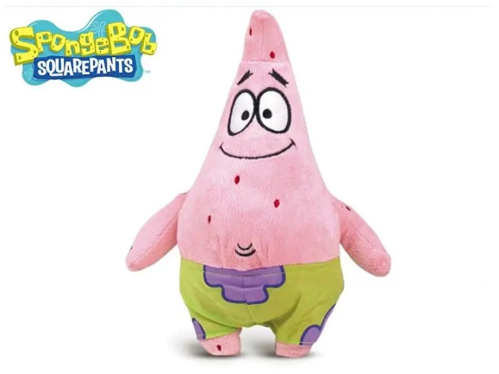 SPONGEBOB SQUAREPANTS плюшева фігурка PATRICK 20 см — фото 7