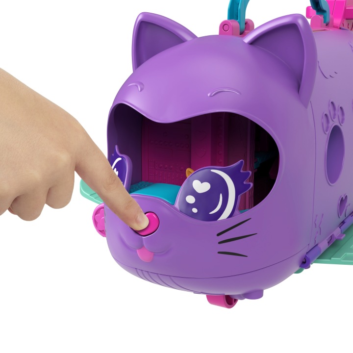 POLLY POCKET котяга набір котячий літак + 2 ляльки і аксесуари HWP19 — фото 5