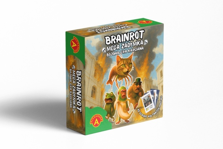 Гра Карткова Brainrot Mega-Zadymka Мемна Швидка +5 років карткова гра — фото 2