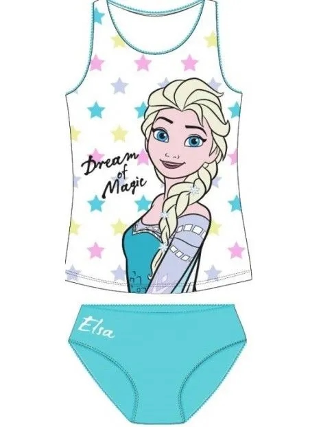 Білизна дитяча Frozen Elsa - біло-синя ( розмір 116/122 ) — фото 4
