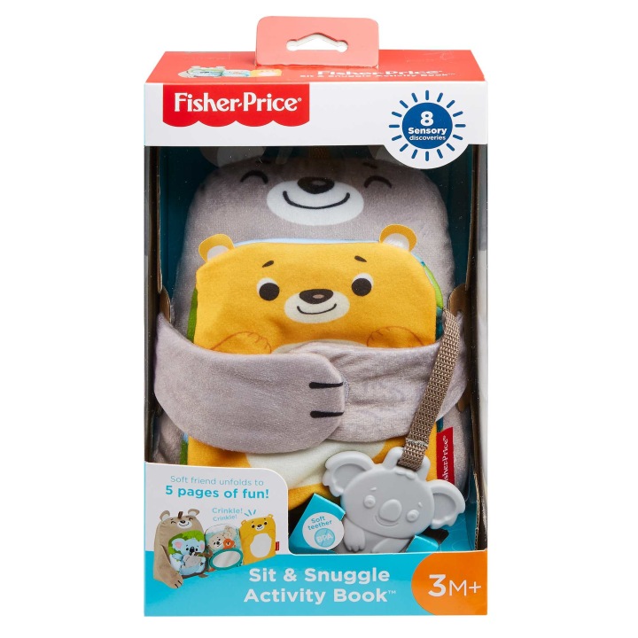 Fisher-Price Книжечка м'які тваринки GJD37