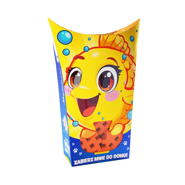 MARIOINEX 907184 М'який конструктор вафельний POCKET PETS Рибка — фото 9
