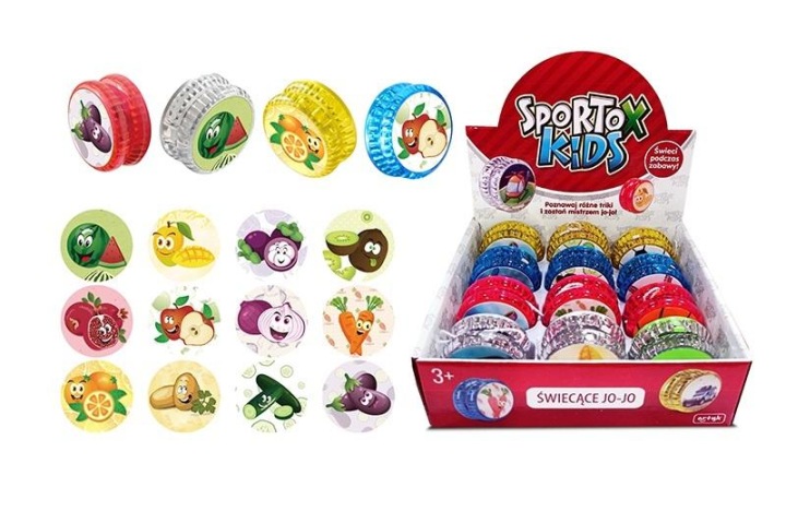 Йо-йо світне LED Sportox Kids 5,5 см для дітей від 3 років — фото 3