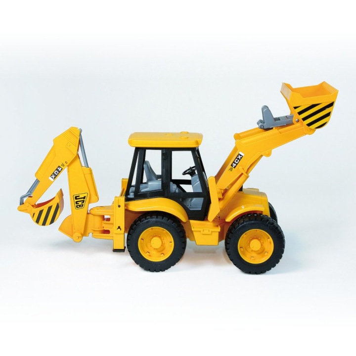 Bruder Екскаватор зарядний пристрій JCB 4CX 02428 — фото 11
