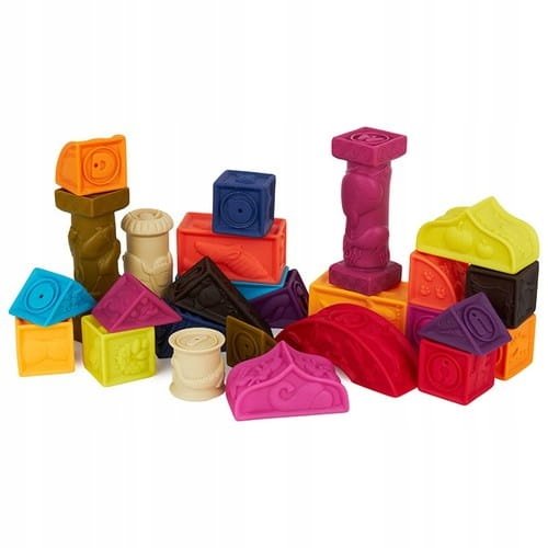 B. TOYS Elemenosqueeze конструктор м'який набір великий — фото 10