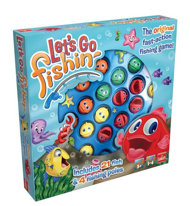 Гра на спритність Let's Go Fishin' Original Goliath Games (після повернення) — фото 2