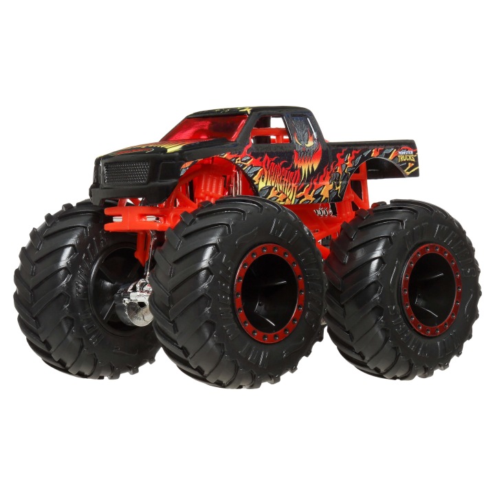 SCORCHER + машинка авто HOT WHEELS Mattel машинка MONSTER TRUCKS 1:64 — фото 5