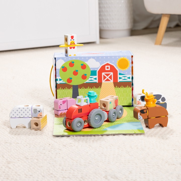 Набір Деталей Melissa & Doug Blockables Ферма 56 ел. — фото 6