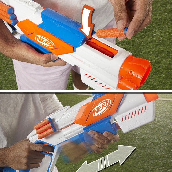 Пістолет NERF N серія гвинтівка STRIKEBACK ефект відхиляє набір +стрілки N1 — фото 9