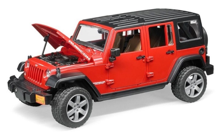 Bruder Jeep wrangler rubicon 02525 — фото 5