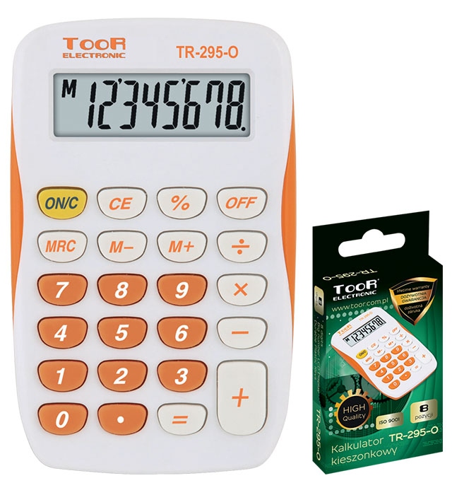 Калькулятор офісний TooR ELECTRONIC TR-295-O — фото 4