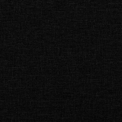 Підніжка чорна 70x55x41 см з оббивкою тканиною — фото 6
