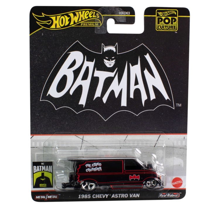 Hot Wheels Преміум 1985 Chevy Astro Van Batman Pop Culture — фото 8