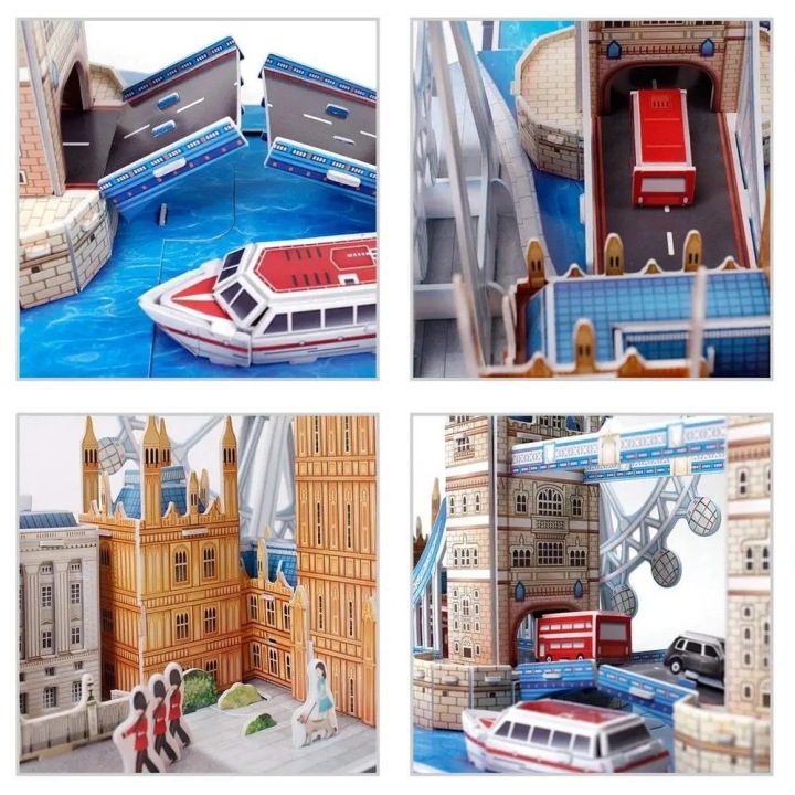 Пазли 3D 107 ел. City Line London Cubic Fun 32470 — фото 6