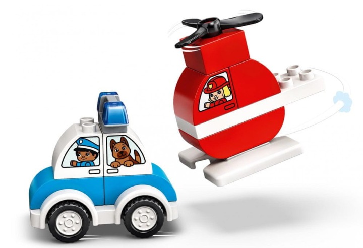 LEGO Duplo 10957 - Гелікоптер пожежний і поліцейська машина — фото 11