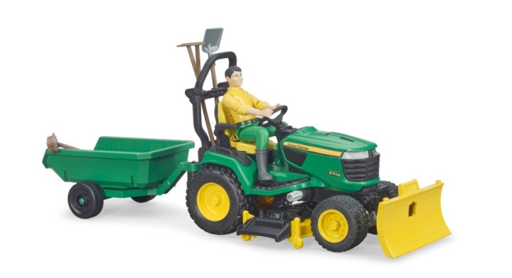 Трактор John Deere з косаркою зелений Bruder 62104 — фото 9