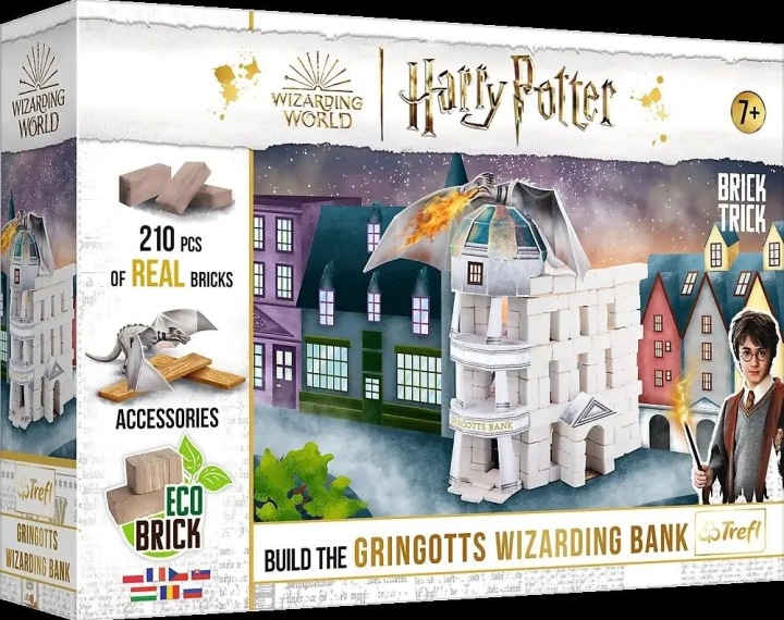Конструктор TREFL цеглинка TRICK HARRY POTTER GRINGOTTS WIZARDING банк (вживаний) — фото 8