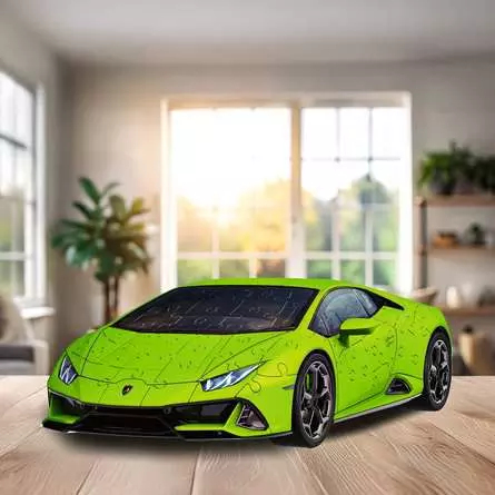 Ravensburger Iconics: Lamborghini Huracán Evo Зелений — фото 4
