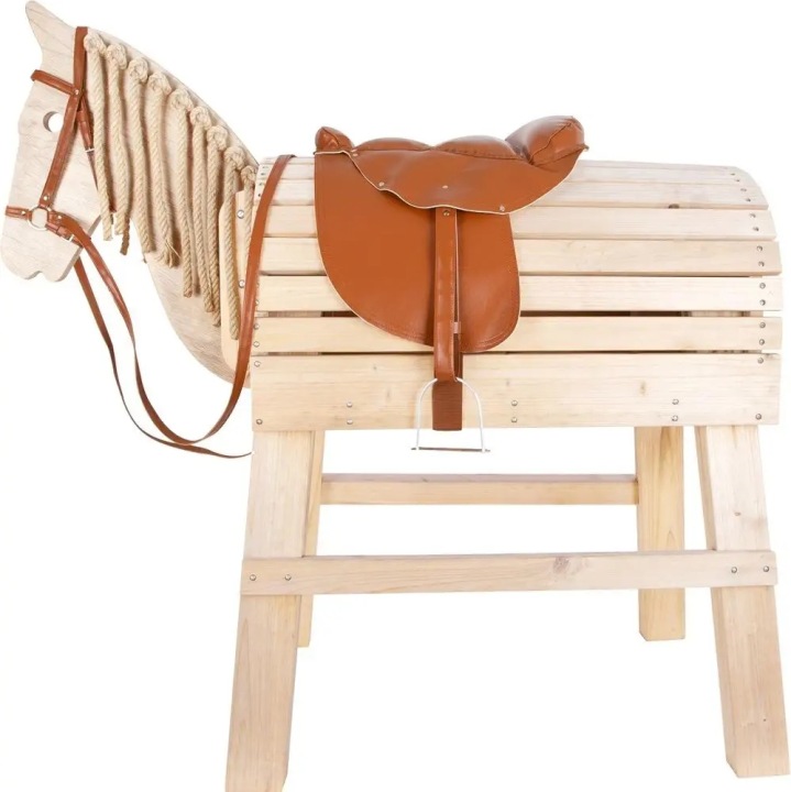 Сідло і вуздечки Набір для дерев'яного коня Hobby horse Small Foot — фото 2