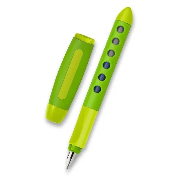 Перова ручка для лівшів SCRIBOLINO світло-зелені FABER-CASTELL (вживаний) — фото 5