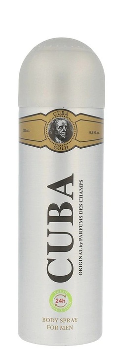 cuba cuba gold spray do ciała 200 ml     
