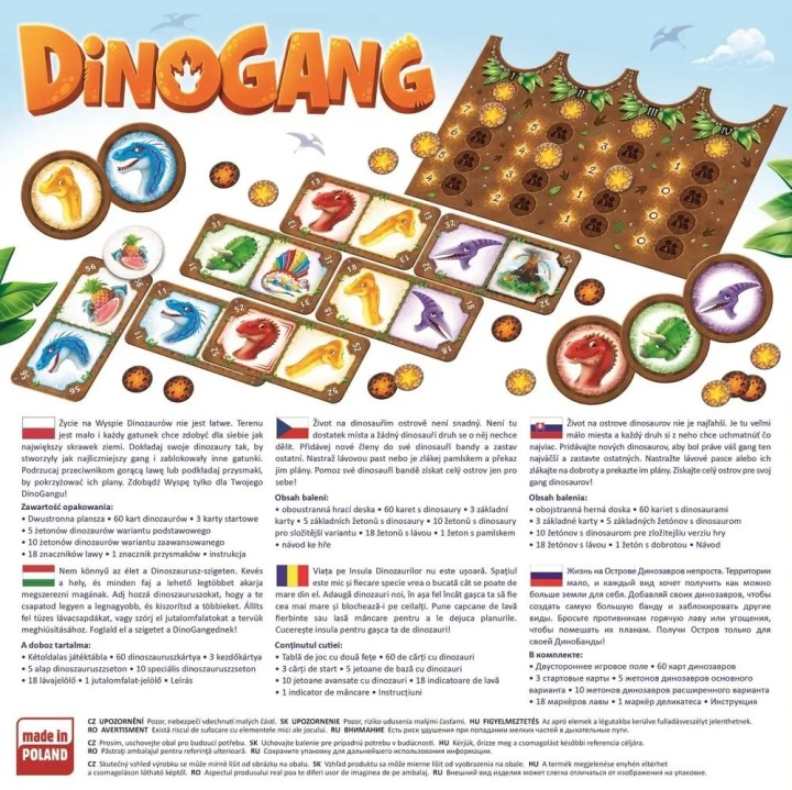 Настільна гра Trefl Dinogang — фото 3
