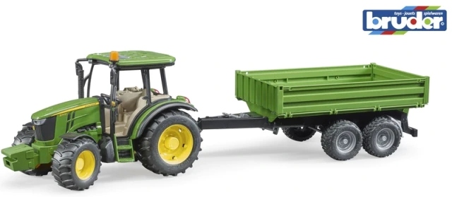 John Deere 5115 м + причіп платформна — фото 8