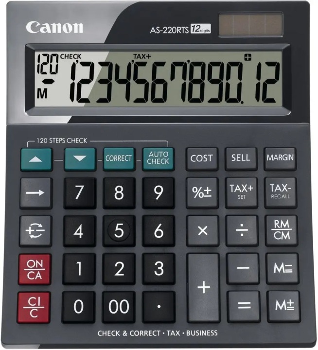 Калькулятор офісний Canon AS-220RTS — фото 4