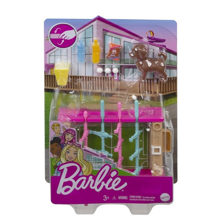 BARBIE будиночок для песика будка аксесуари + собачки D-721 — фото 8