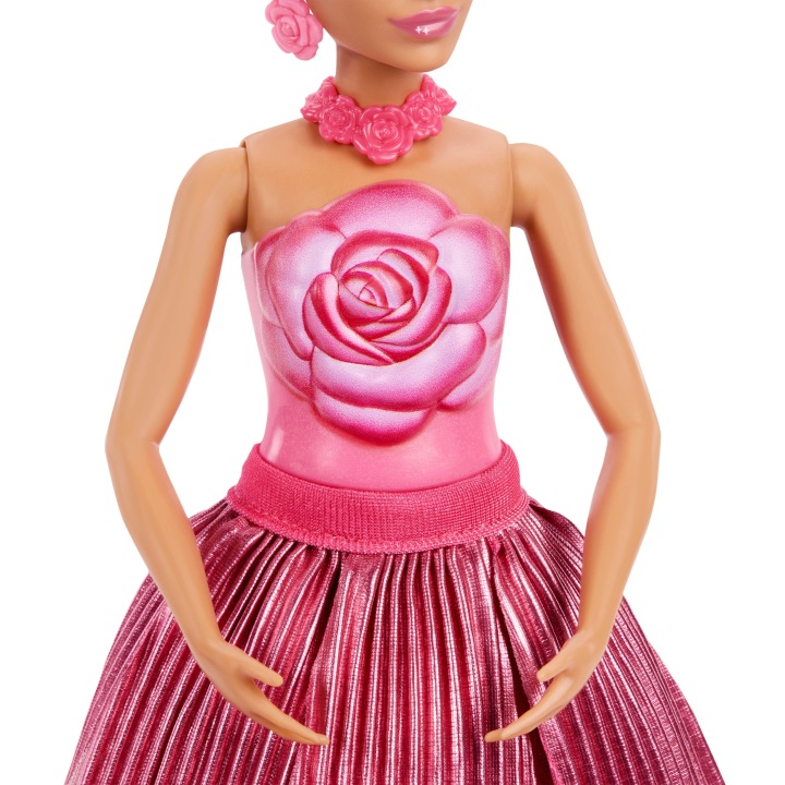 Barbie Petal Pop Квітковий сюрприз Червона троянда, JMF59 — фото 3