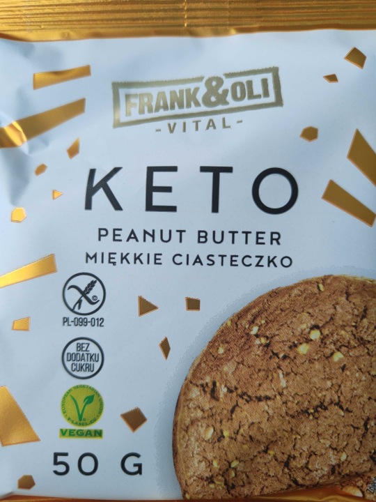 Тістечко Кето Горіхове 50 г - Frank&Oli — фото 4
