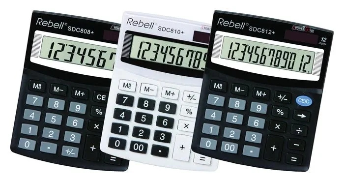 Rebell Калькулятор RE-SDC410 BX білий настільний 10 місць — фото 5