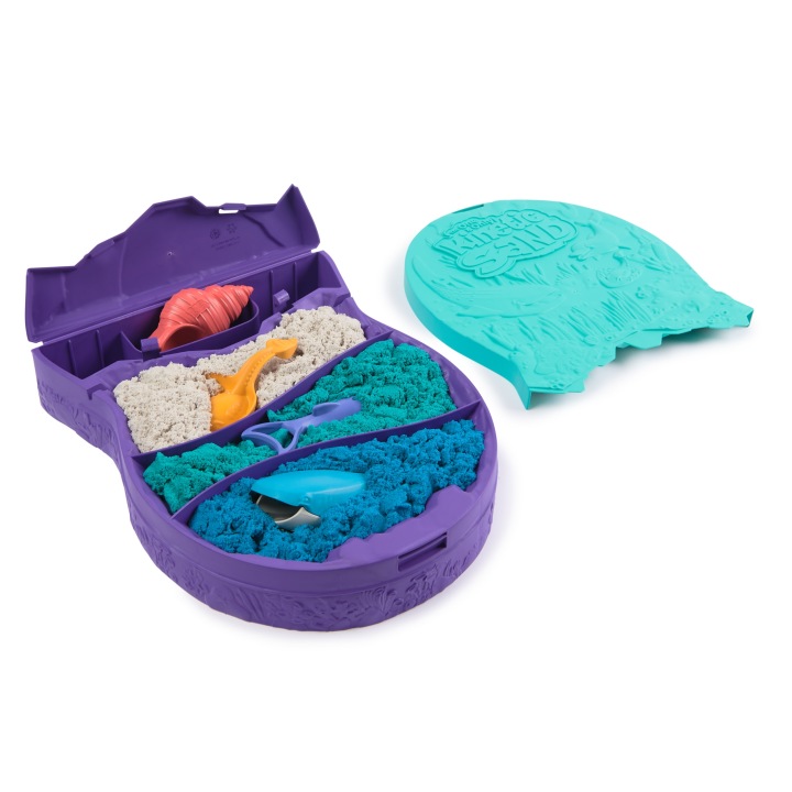 Набір KINETIC SAND пісок кінетичний підводний світ валіза аксесуари 3+ — фото 2