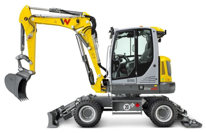 SIKU Екскаватор wacker neuson EW65 3560
